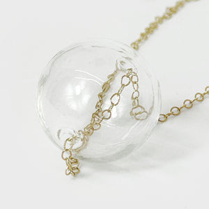 Clear | Glass Necklace