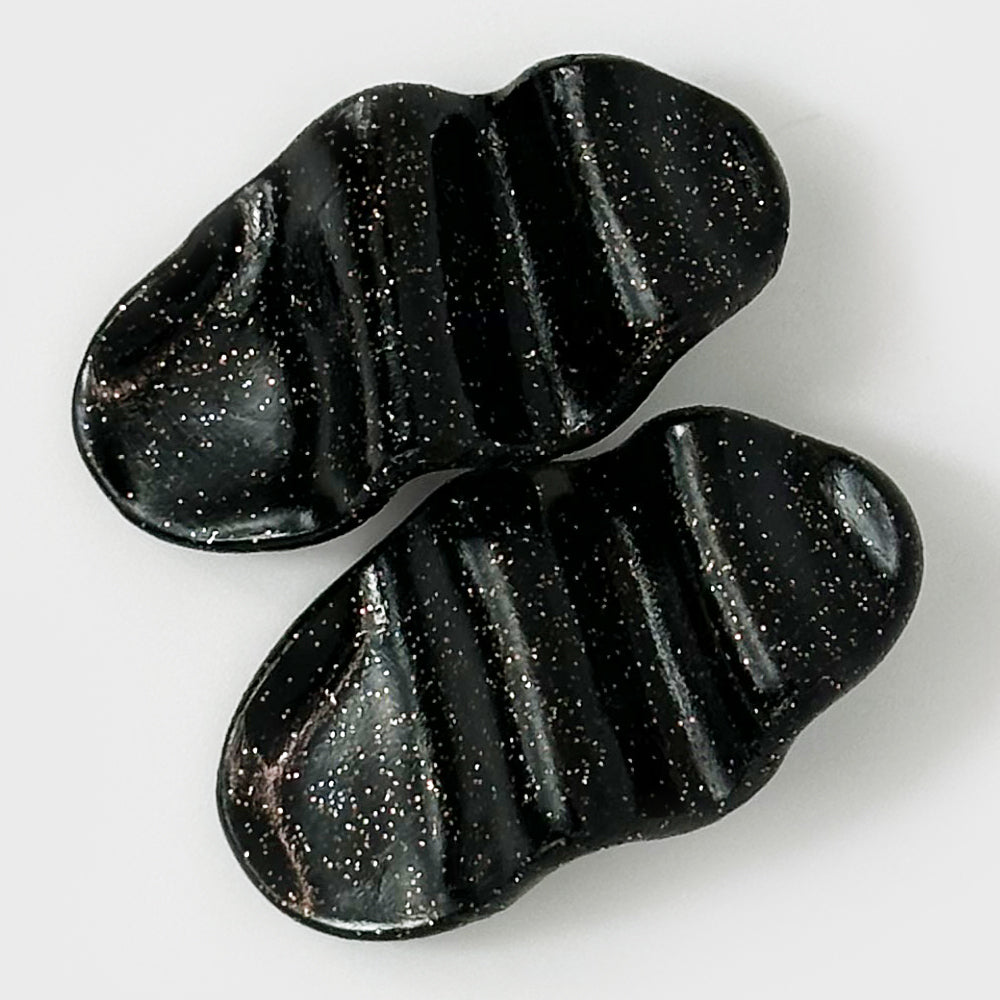 Black Ripple | Earrings