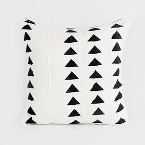 Triangles | Mud Cloth Pillow