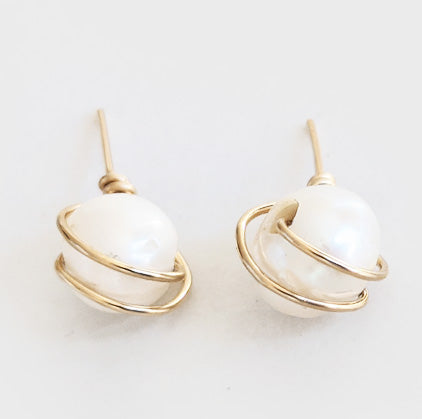 Pearl | Stud Earrings