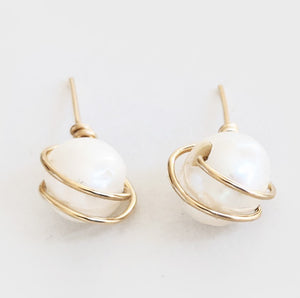 Pearl | Stud Earrings