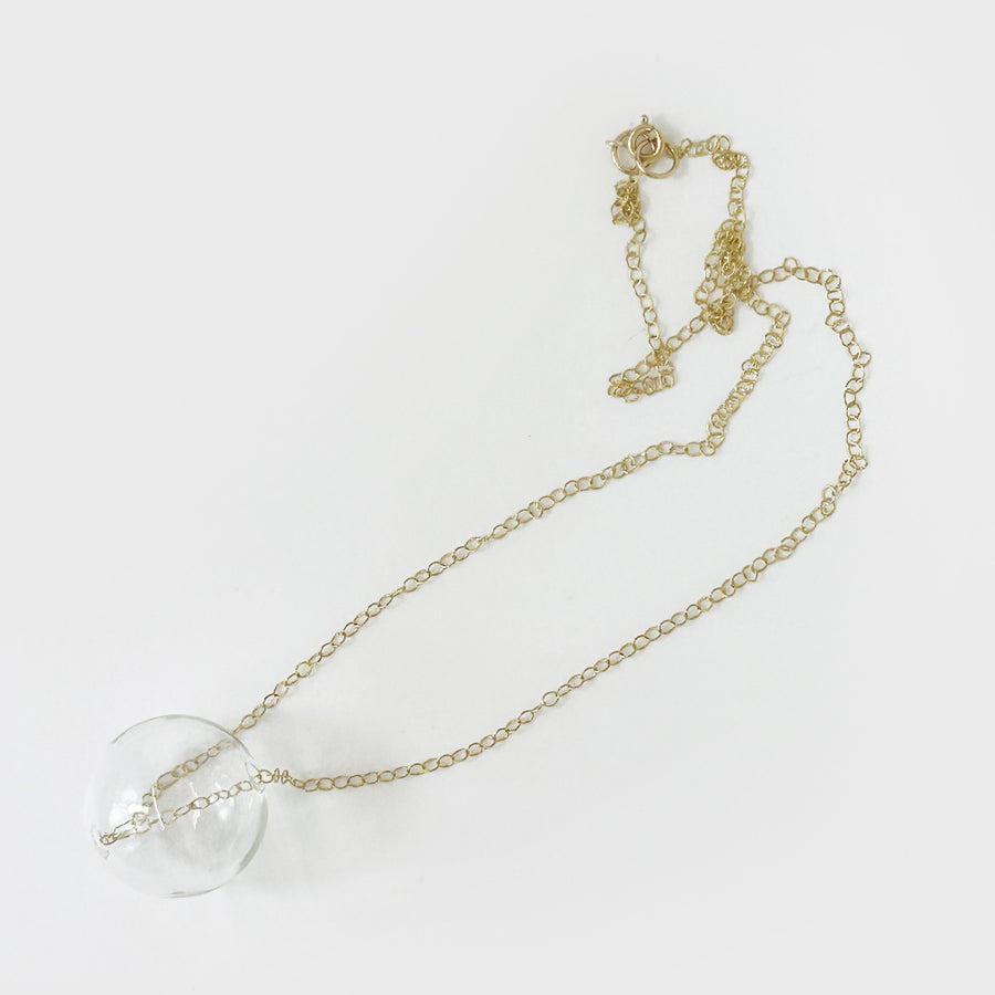 Clear | Glass Necklace