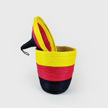 Multicolor Lidded Cone