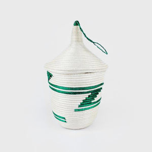 White Lidded Cone