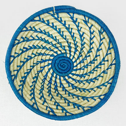 Natural Feathered Basket