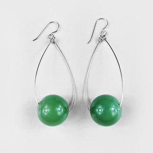 Jade | Glass Earrings