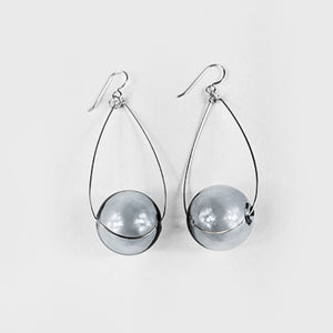Ash | Glass Earrings