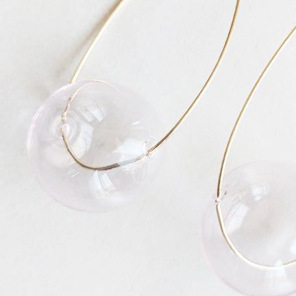 Blush | Glass Earrings