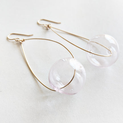 Blush | Glass Earrings