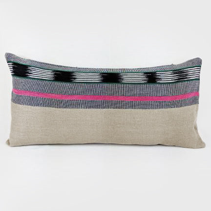 Blocks | Baule Ikat Pillow
