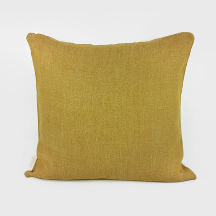 Green Tribal | Linen Pillow