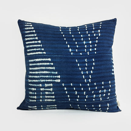 Arrows | Indigo Pillow