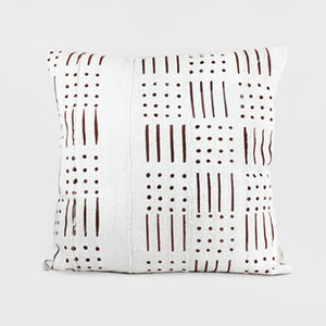 Stripes + Dots | Mud Cloth Pillow